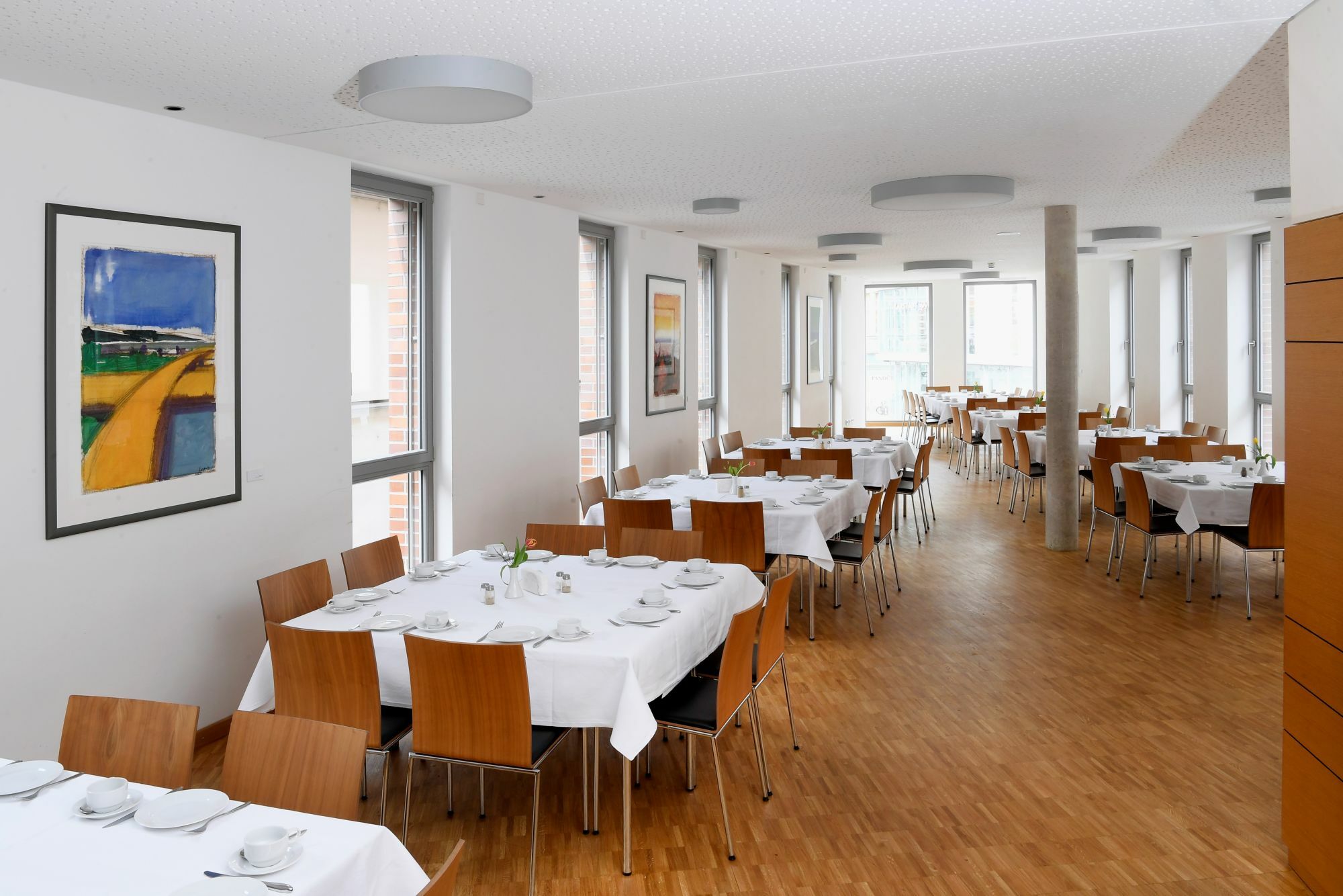 Einblick in unseren Speiseraum mit Platz für bis zu 80 Personen